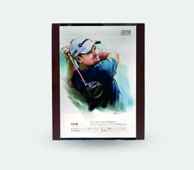 인물화골프패 싱글패 이글패 홀인원패