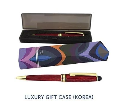 마블블랑코금속볼펜1.0mm 럭셔리기프트케이스