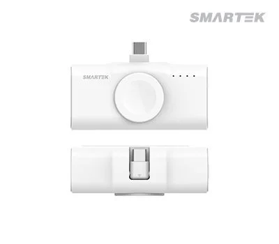 스마텍 일체형 멀티 보조배터리 5000mah 2IN1